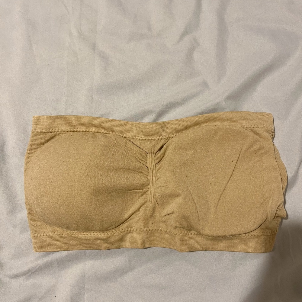 Tan Strapless Bra – Size Small